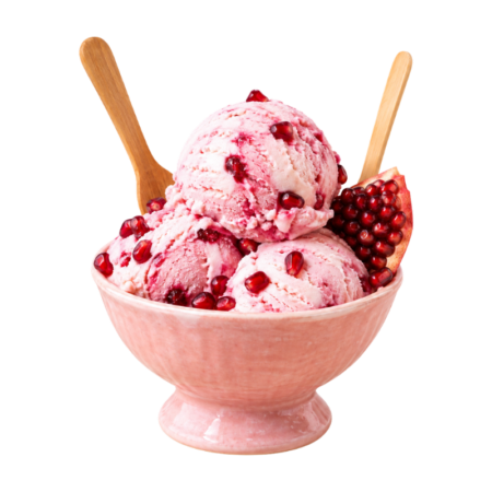 Pomegranate Ice Cream